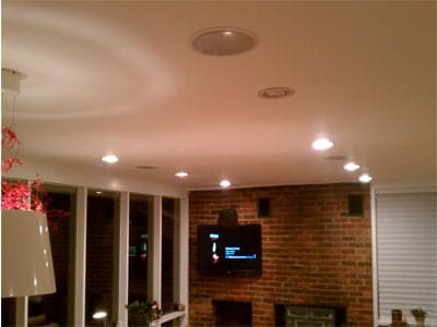 Ceiling Speaker Installation