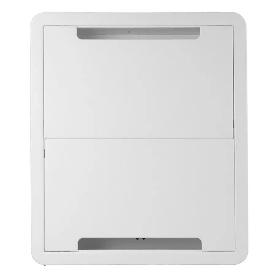 On-Q 17" Dual-Purpose In-Wall Enclosure Cover / Trim / Plate (White)