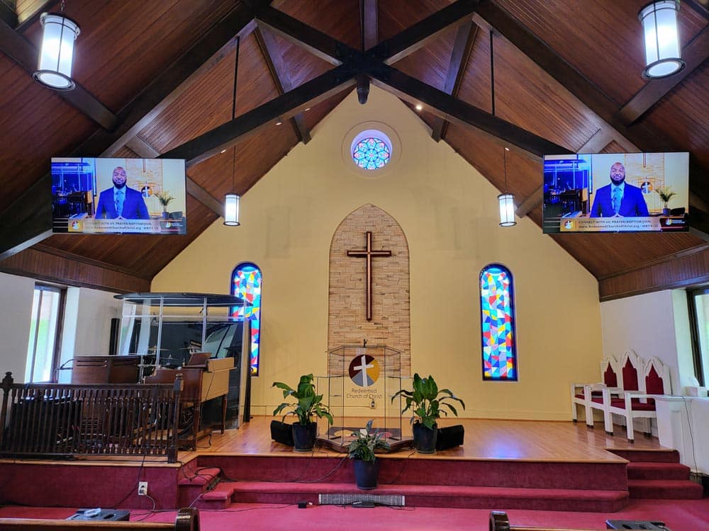 Commercial Display Installation for your Church